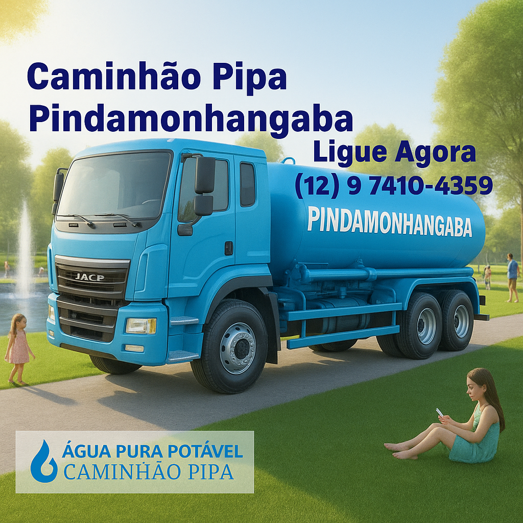caminhao pipa pindamonhangaba