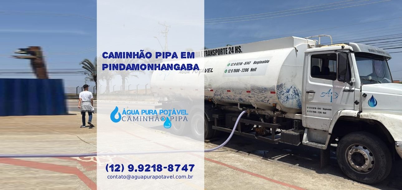 Caminhão Pipa em Pindamonhangaba Agua Pura Potável