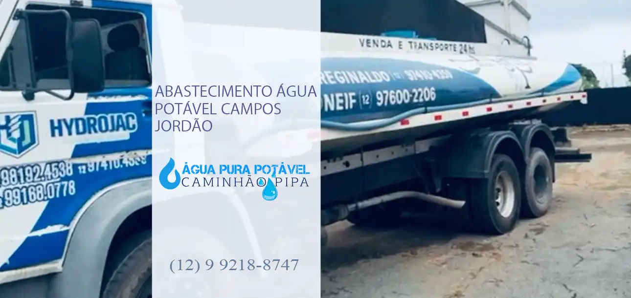 Abastecimento Água Potável Campos Jordão