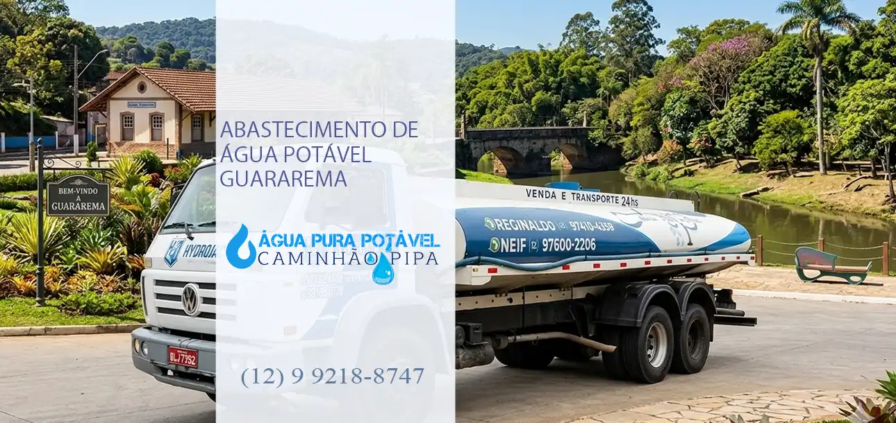 Abastecimento de água potável Guararema