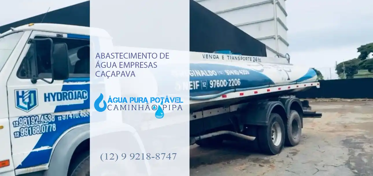 Abastecimento de Água Empresas Caçapava