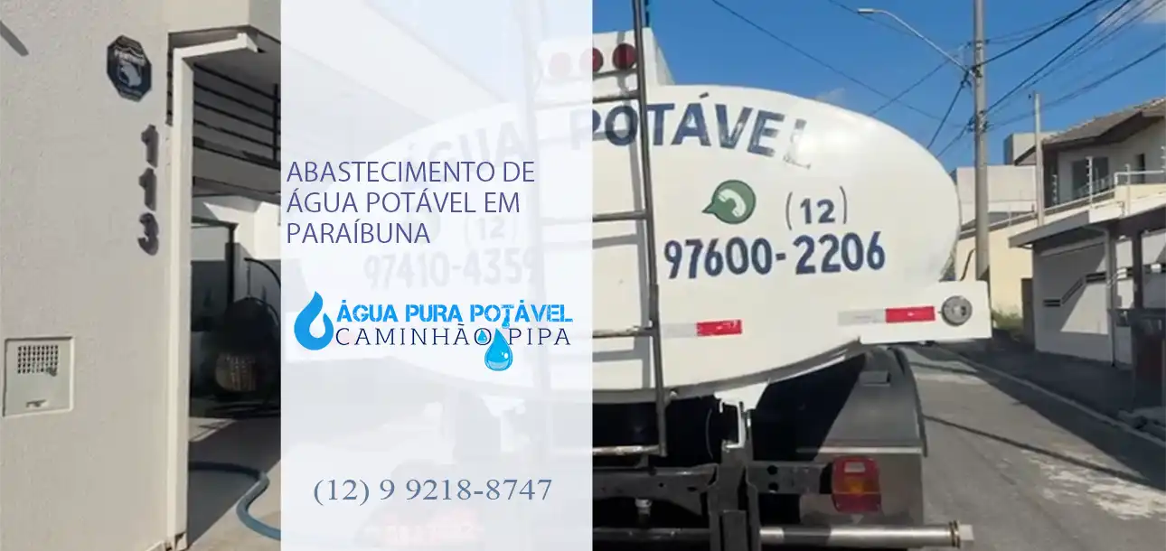 Abastecimento de Água Potável em Paraíbuna