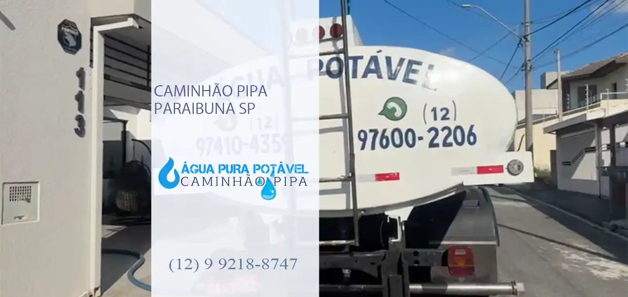 Caminhão Pipa Paraibuna SP