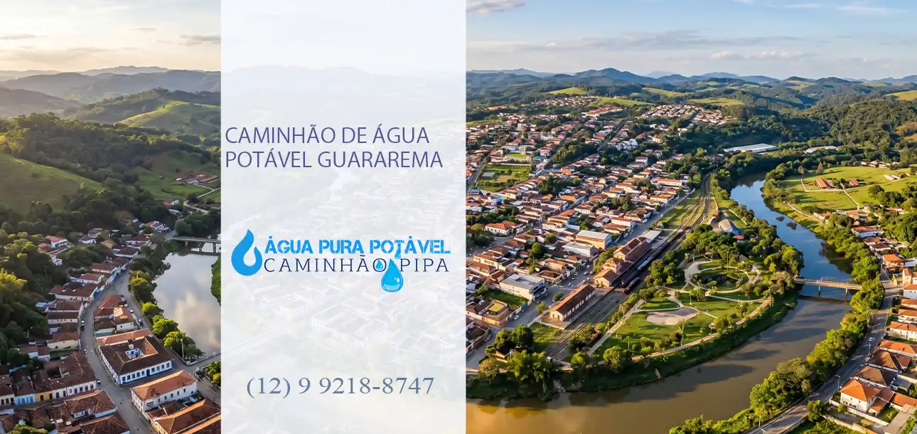 Caminhão de Água Potável Guararema