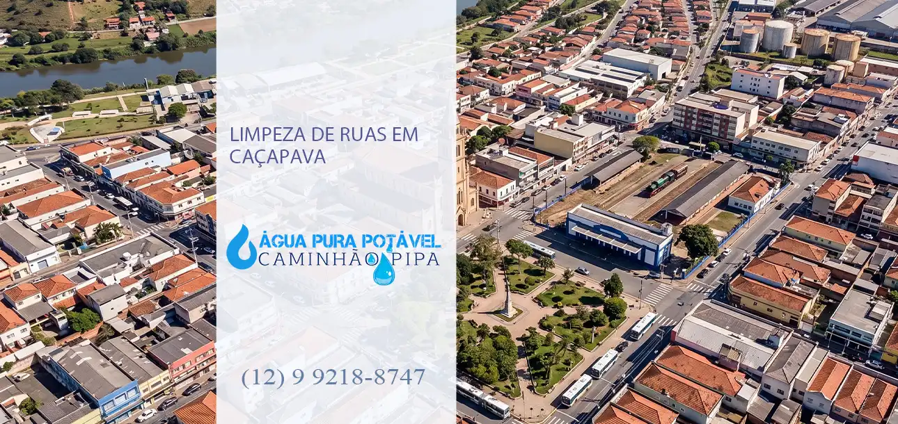 Limpeza de Ruas em Caçapava
